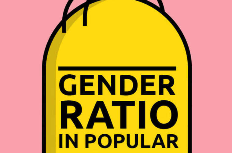 gender ratios in pop fiction