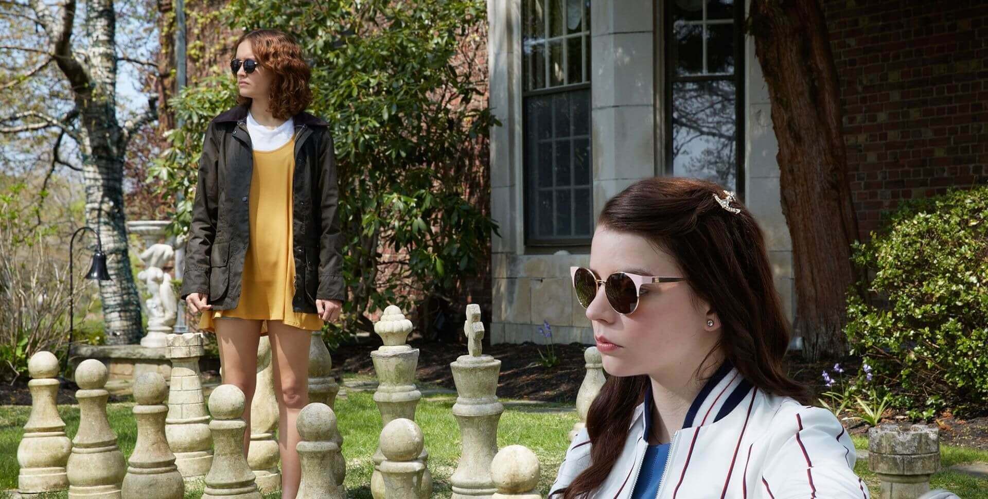 Image of Anya Taylor-Joy and Olivia Cooke in the film Thoroughbreds