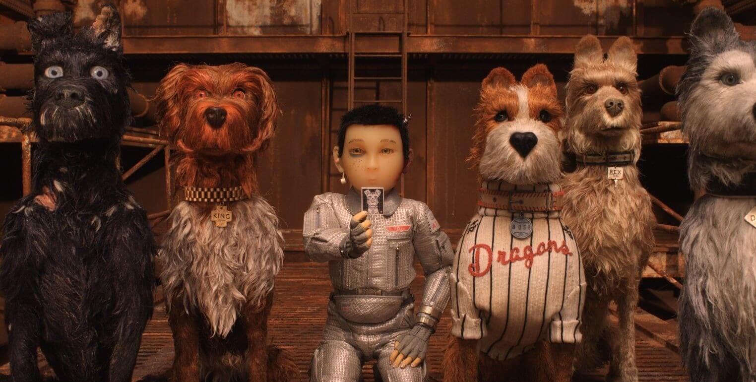 Image from the movie "Isle of Dogs"