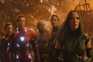 Image of the cast from Marvel film, "Avengers Infinity War"