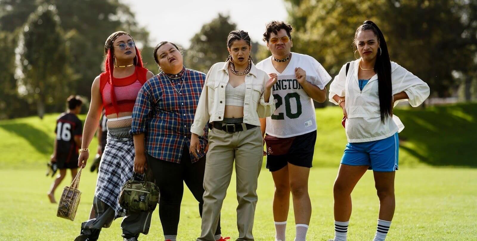 Image from the New Zealand comedy-romance film "The Breaker Upperers"