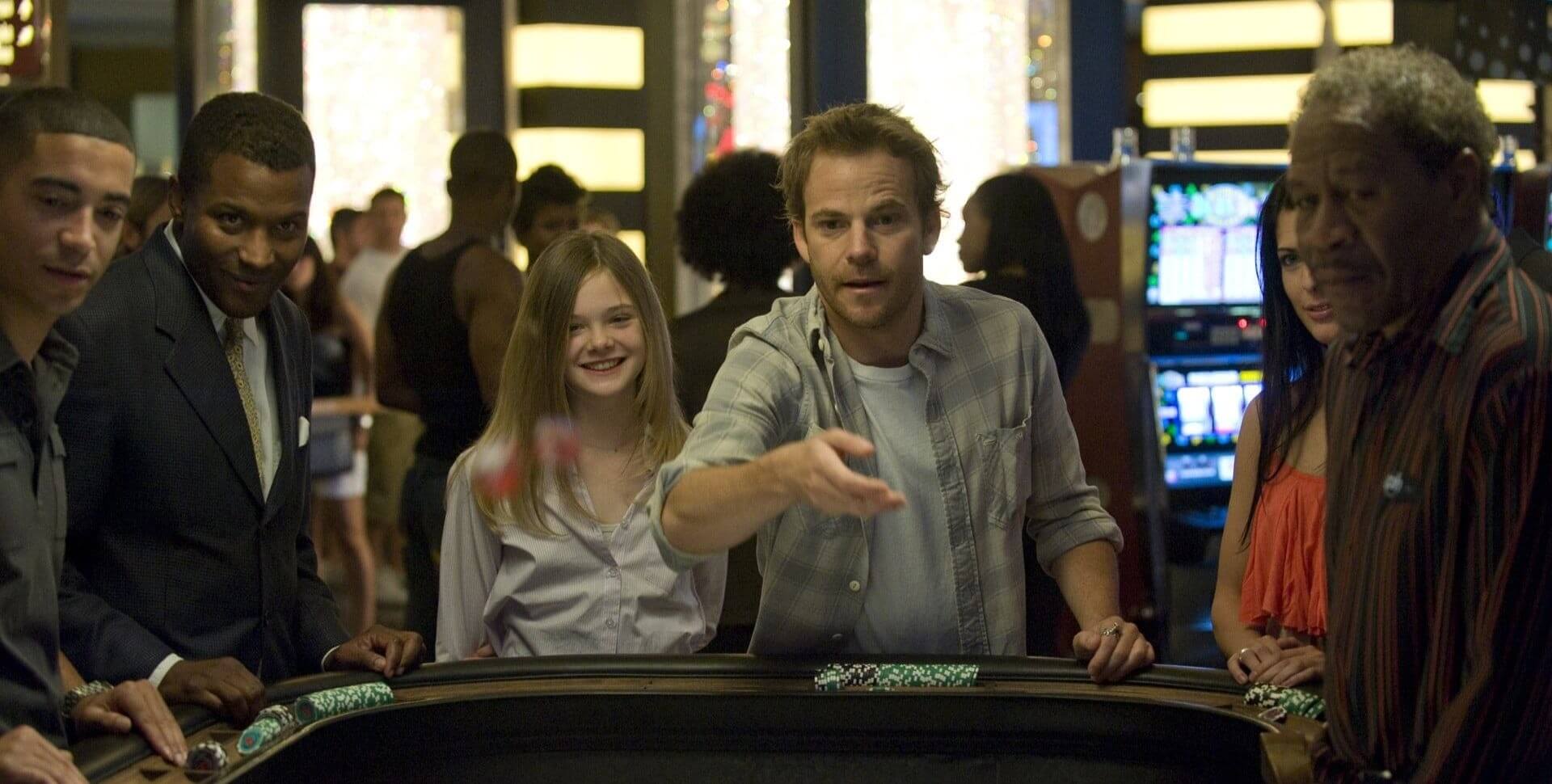 Image of Stephen Dorff and Elle Fanning from Somewhere