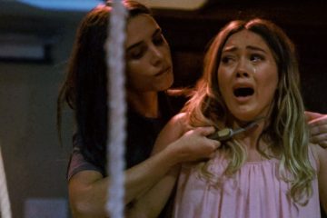 Image of Hilary Duff from horror film 'The Haunting of Sharon Tate'
