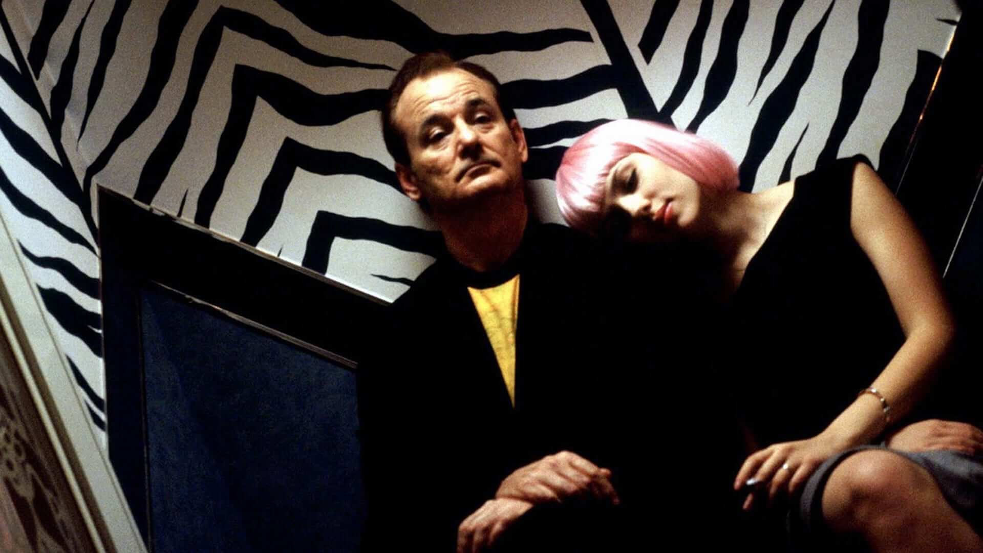 Bill Murray and Scarlett Johansson in Lost in Translation