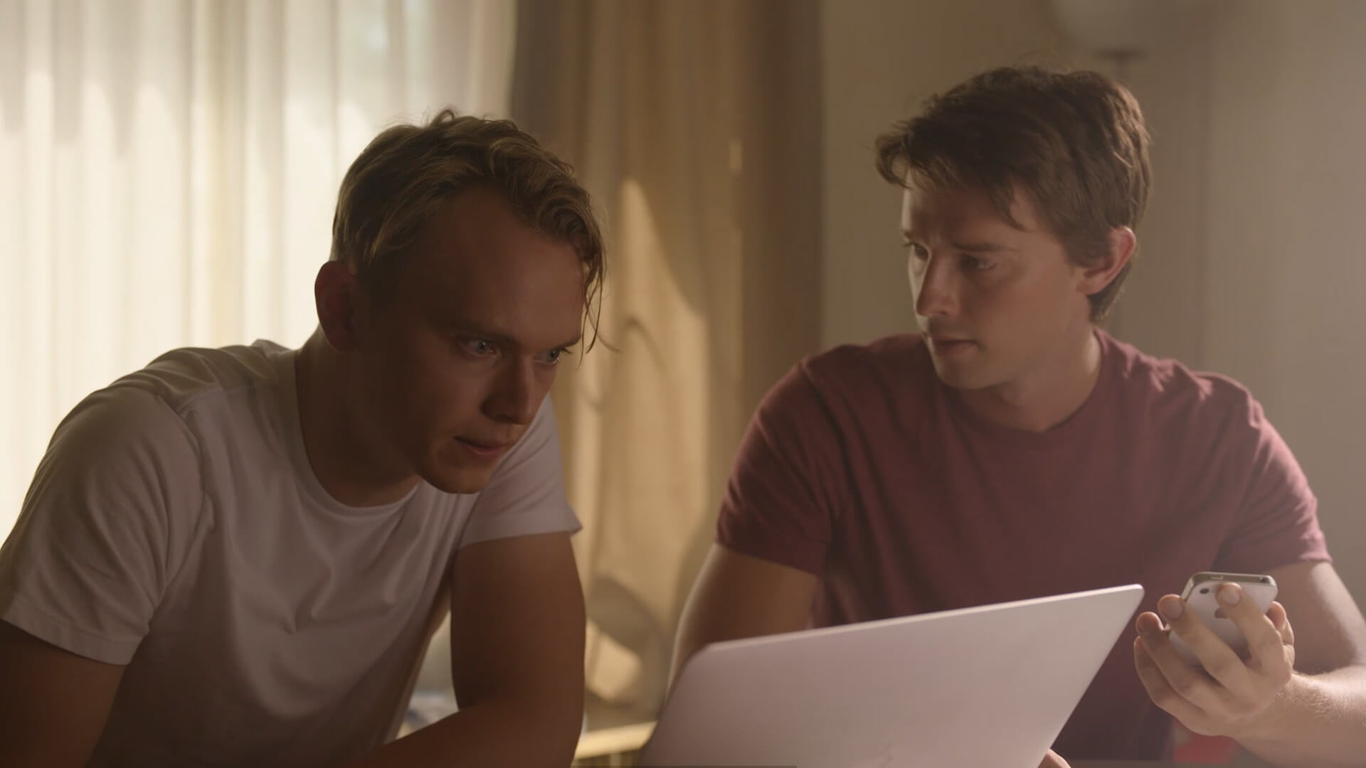 Image of Patrick Schwarzenegger and Gilles Geary in Echo Boomers