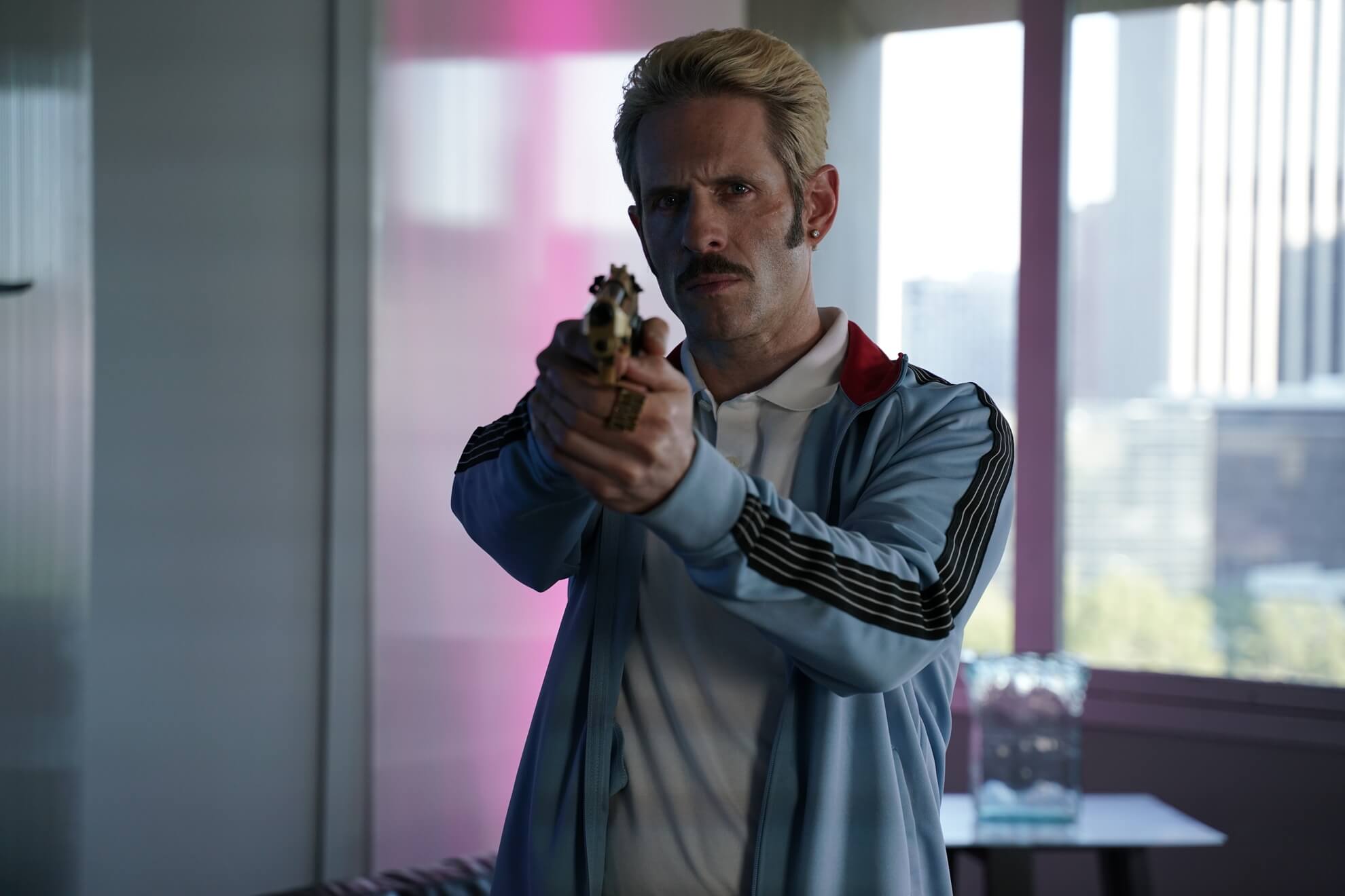 Movie Still of Glenn Howerton in Archenemy (2020)