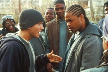 Xzibit and Eminem in rap battle in 8 Mile (2002)