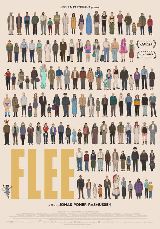 Official Poster for Flee (2021)