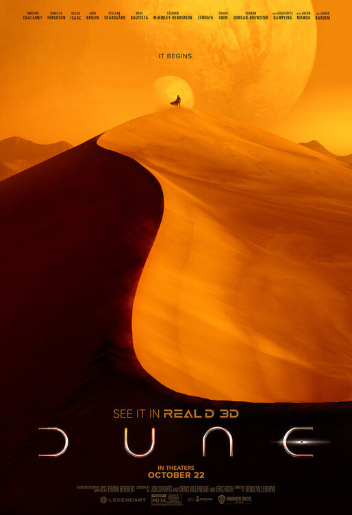 Official Poster for Dune (2021)