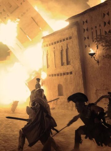 Still of fire in The Odyssey