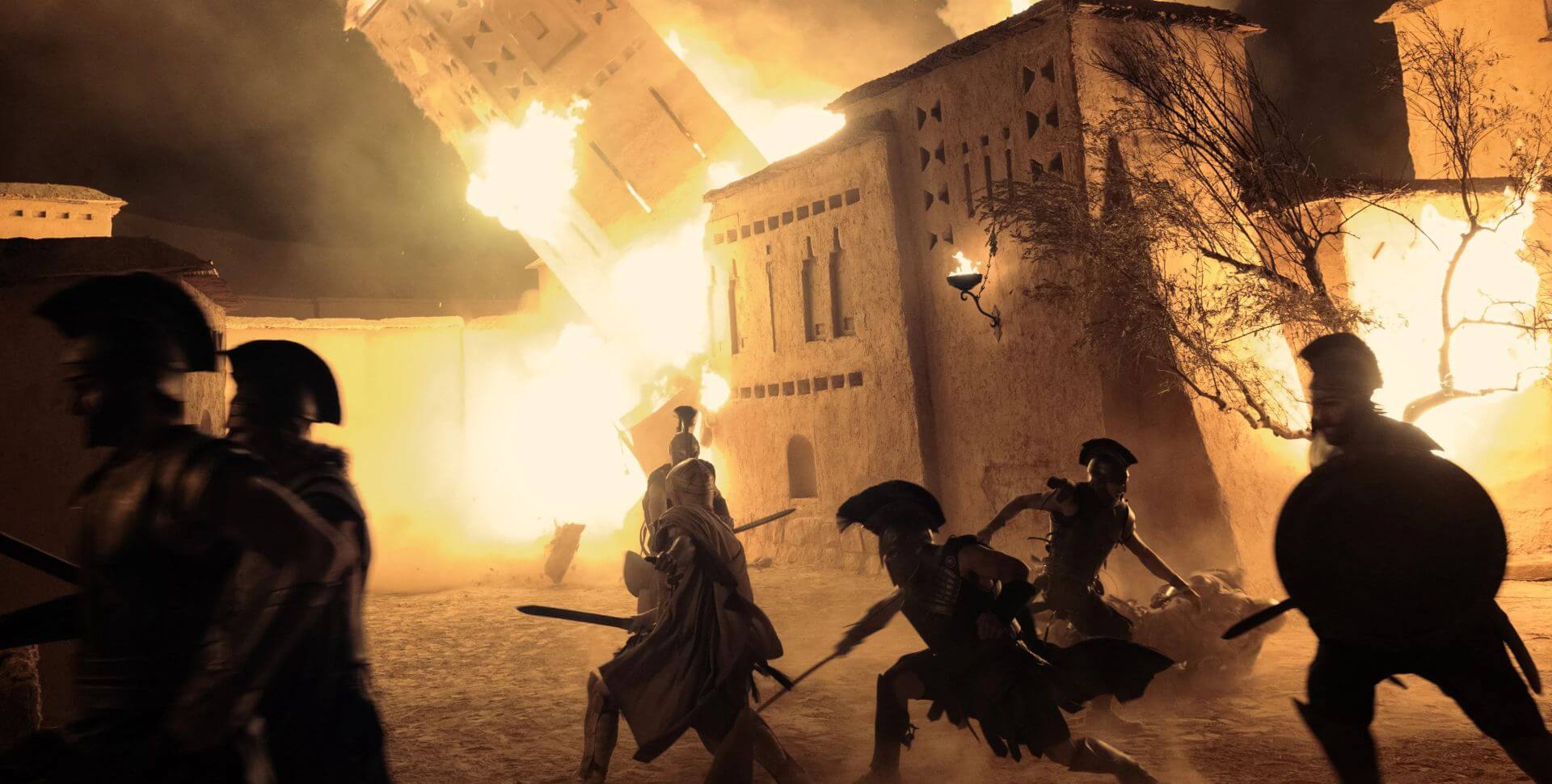 Still of fire in The Odyssey