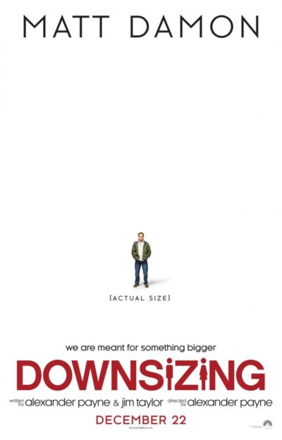 Downsizing 2017 Movie Poster