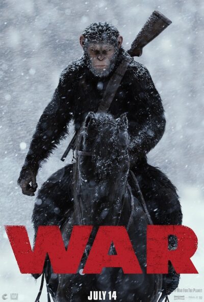 War for the Planet of the Apes 2017 Movie Poster